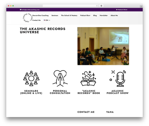 Theme WordPress Divi - joyridecoaching.com