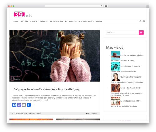 Theme WordPress 39ymas - 39ymas.com