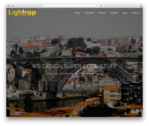WordPress theme Lambda - lightrap-productions.com