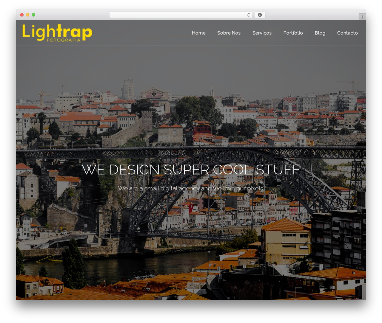 WordPress theme Lambda - lightrap-productions.com