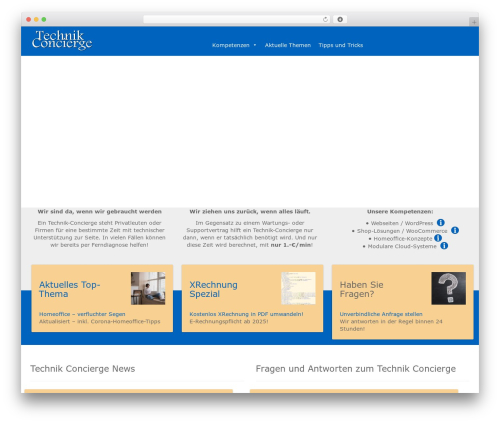 WordPress theme Toolset Starter - technik-concierge.de WordPress theme Toolset Starter - technik-concierge.de