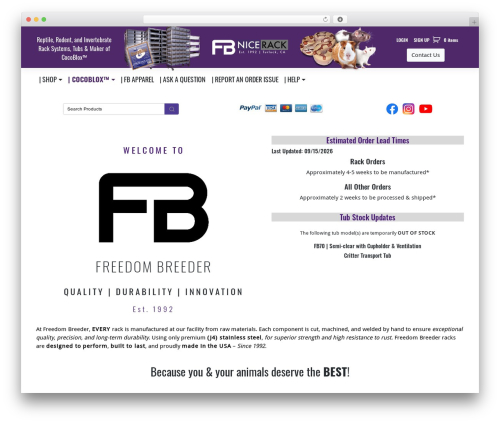 Superstorefinder wp WordPress plugin - freedombreeder.com