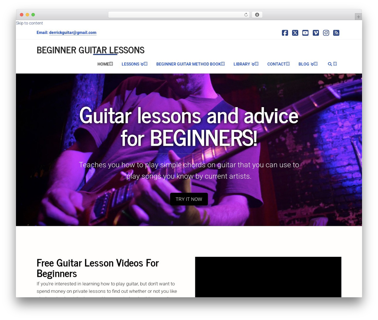 X – Child Theme theme WordPress - beginnerguitarlessons.com X – Child Theme theme WordPress - beginnerguitarlessons.com