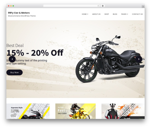 HT Feed (ht-instagram) free WordPress plugin - 99fy.thethemedemo.com/carmotors
