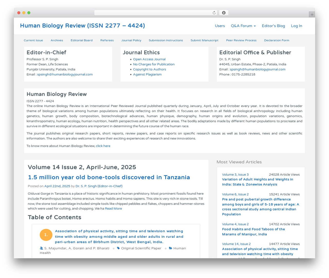 AskBug top WordPress theme - humanbiologyjournal.com