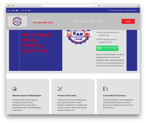 backhoe WP theme - servicecar.ch
