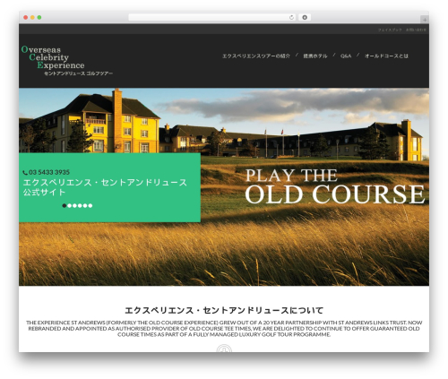 cherry WordPress theme - ocejp.com