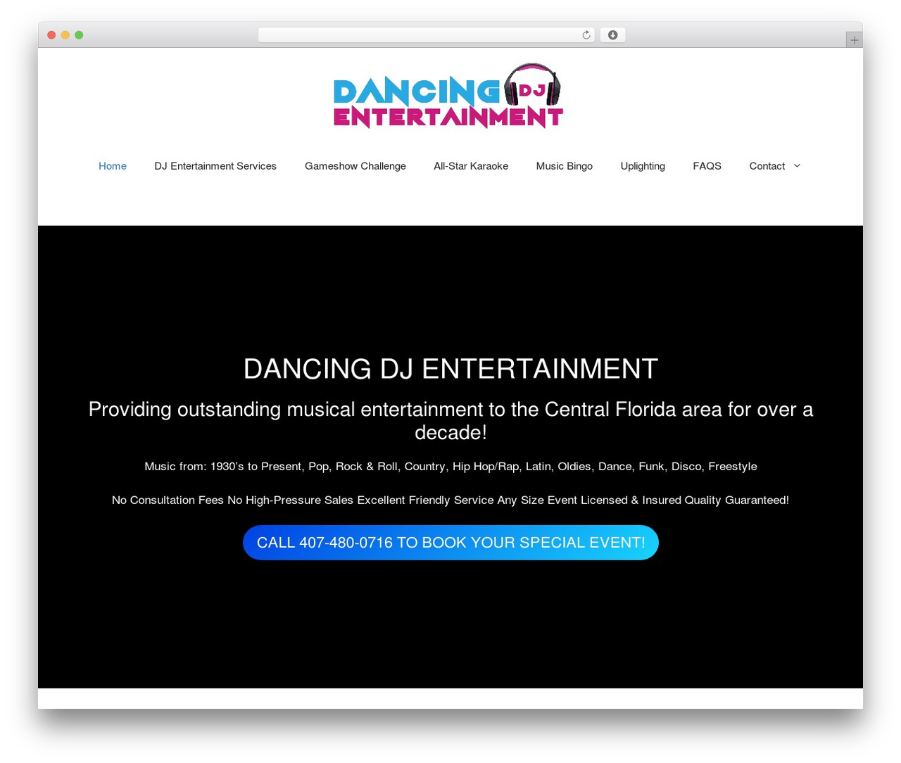 GeneratePress WordPress theme - dancingdjentertainment.com