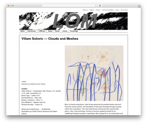 Theme WordPress Responsive - lom.audio