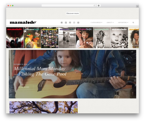 Theme WordPress X - mamalode.com