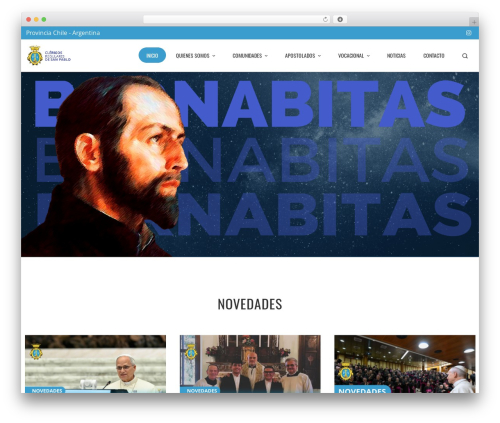 Total Plus theme WordPress - barnabitas.cl Total Plus theme WordPress - barnabitas.cl