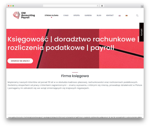 Unit Five Progression WordPress theme design - ow-accountingpayroll.pl