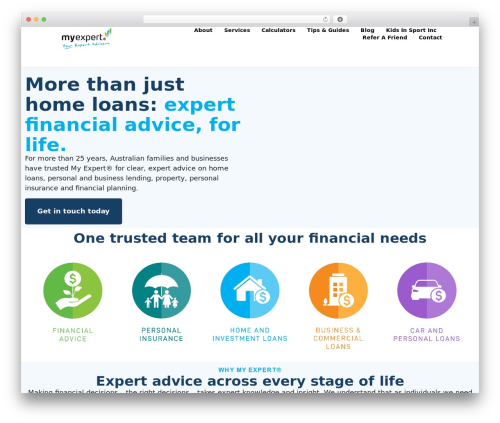 WordPress theme Hello Elementor - www.myexpert.com.au