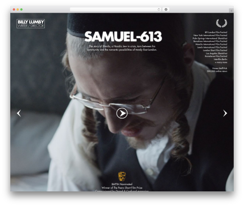 Billy WordPress theme - billy.fm