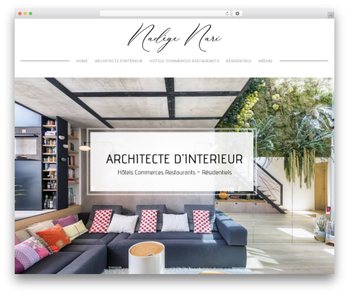 Borano WordPress theme - architecte-decoratrice-designer.com