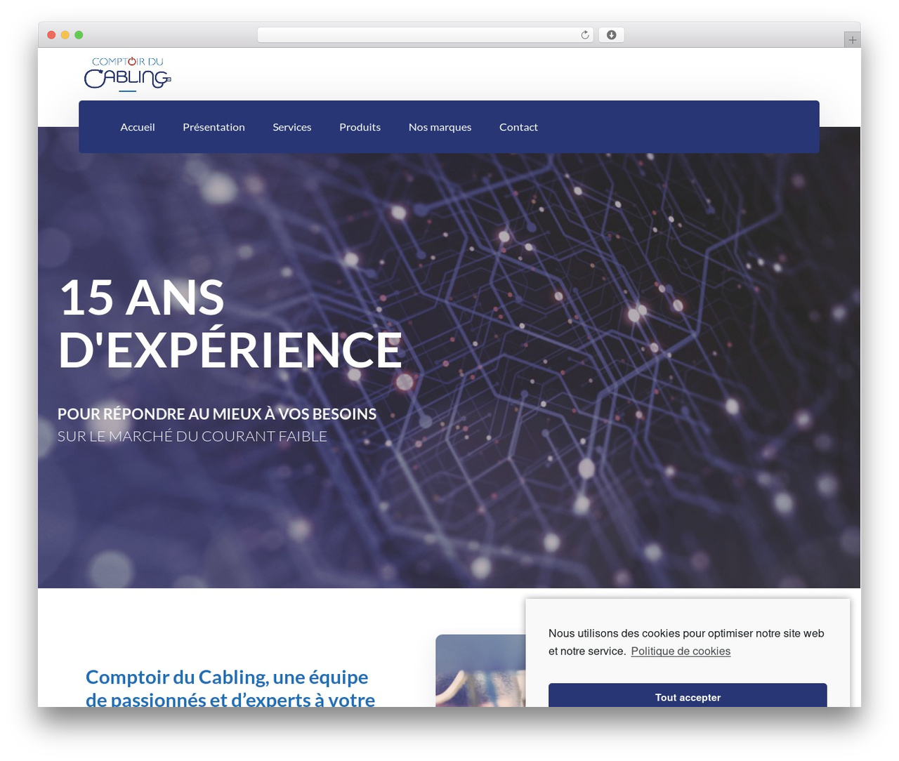Byron WordPress theme - comptoirducabling.com Byron WordPress theme - comptoirducabling.com