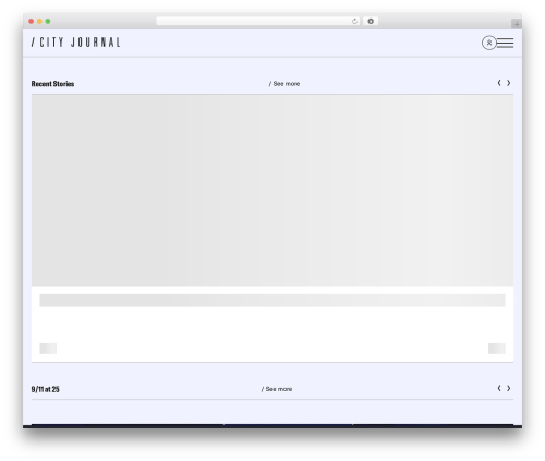 Ttd topics WordPress plugin - www.city-journal.org