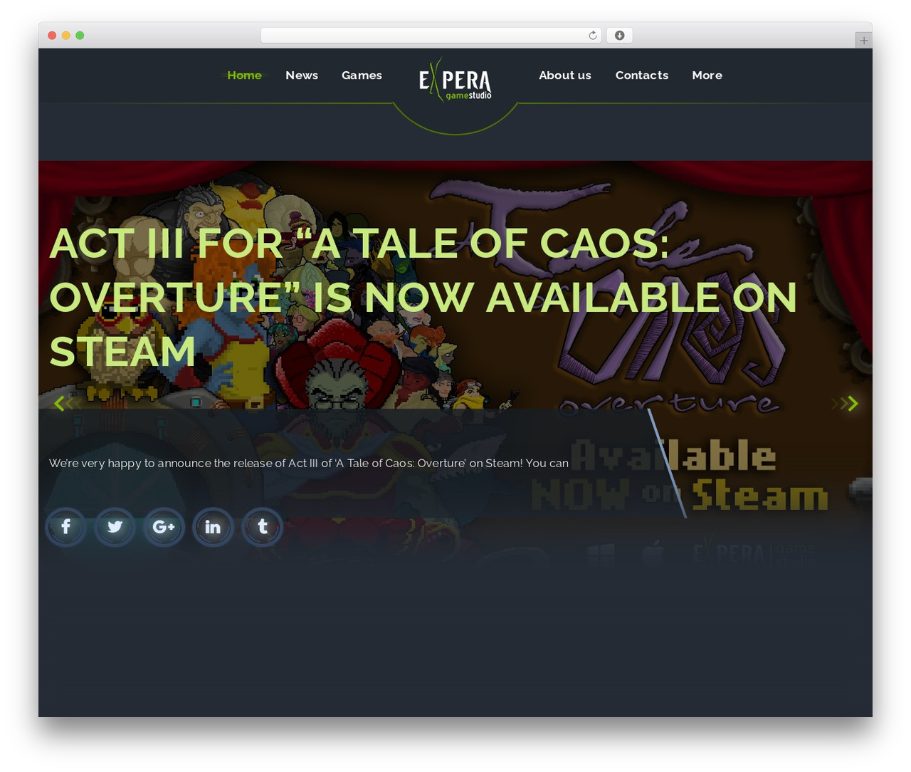Gamepro WordPress theme - experagamestudio.it Gamepro WordPress theme - experagamestudio.it