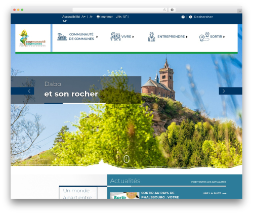 HDR Theme best WordPress theme - paysdephalsbourg.fr