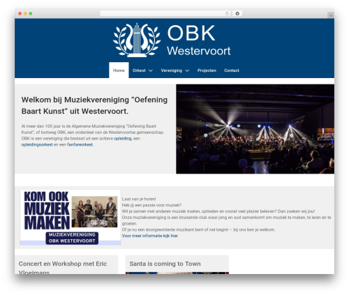 Hydrogen WordPress theme - obk-westervoort.nl