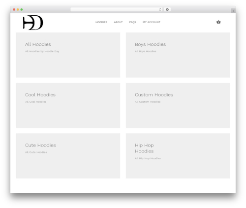 Hypermarket top WordPress theme - hoodieday.com