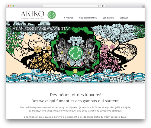 Raven WordPress plugin - akikofood.ch