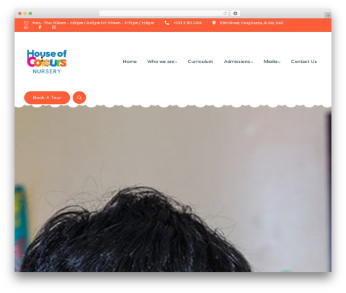 Kundax WordPress theme - nurserycolours.com