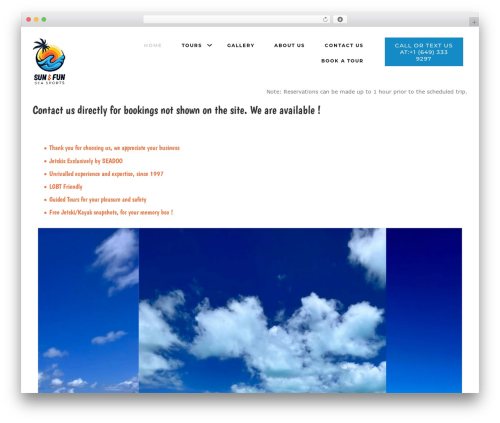 Theme WordPress Beaver Builder Theme - sunandfunseasports.com