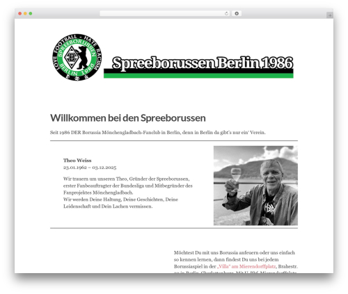 Theme WordPress Elucidate - spreeborussen86.de