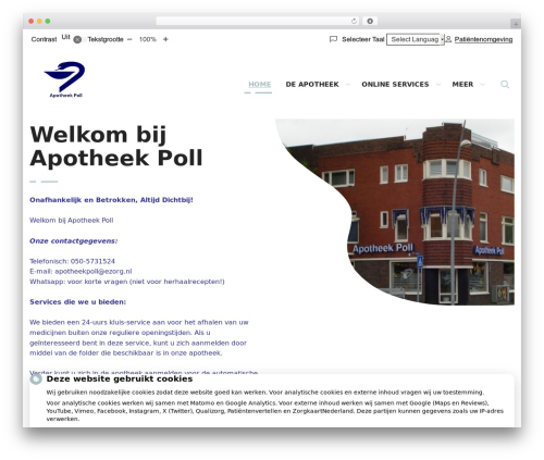 Ph activeservices mu WordPress plugin - apotheekpoll.nl