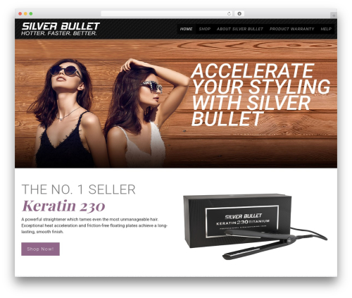 Theme WordPress sb2017 - silverbullethair.com