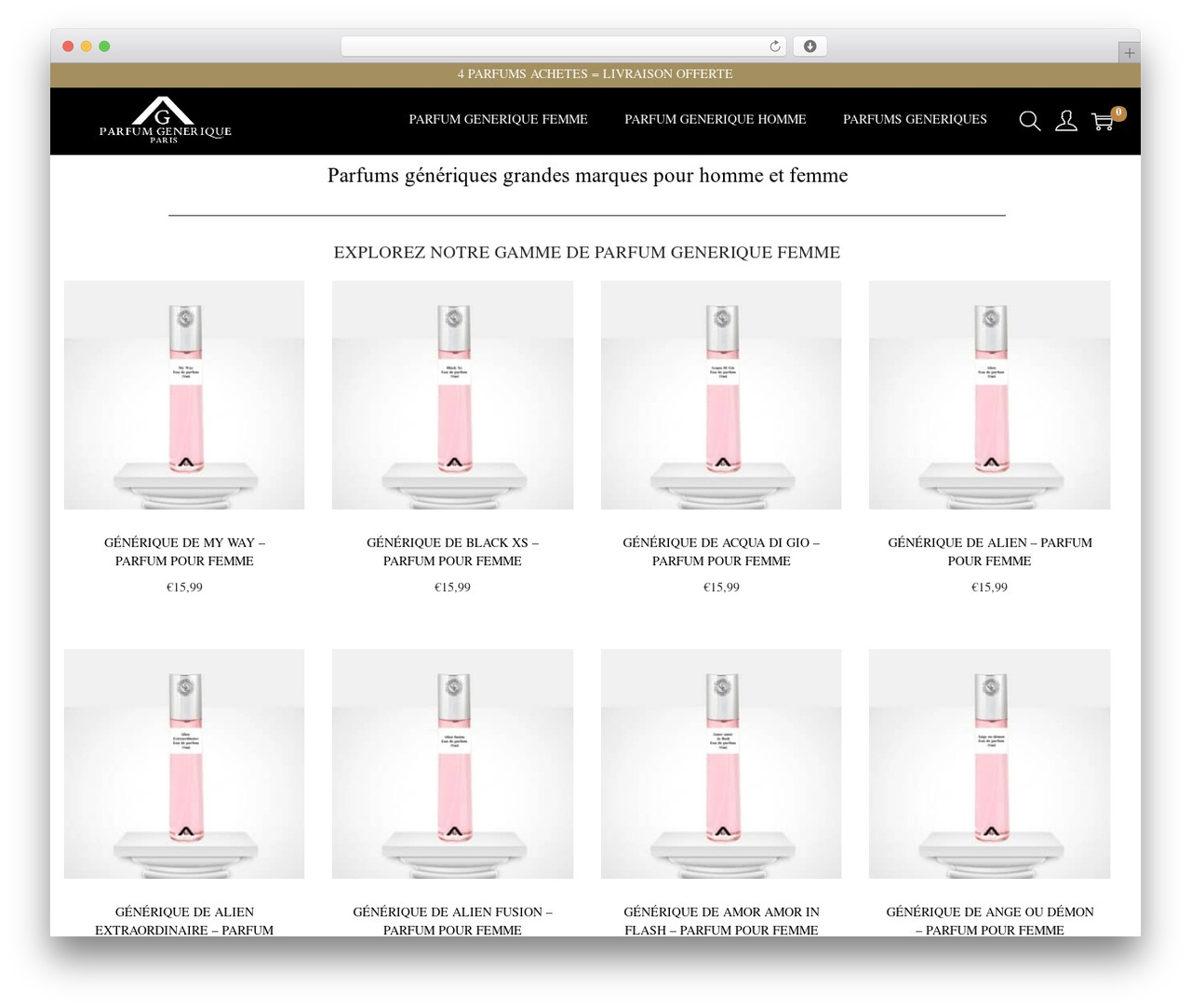 Woostify WordPress theme - parfum-generique.com Woostify WordPress theme - parfum-generique.com