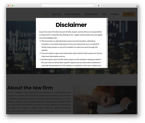 Company posts for linkedin WordPress plugin - zilawyers.com