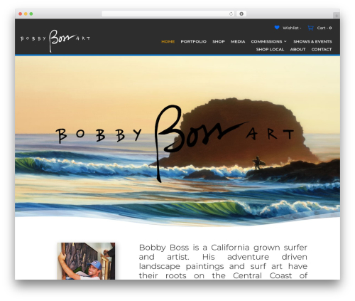 Divi elastic gallery WordPress plugin - bobbybossart.com