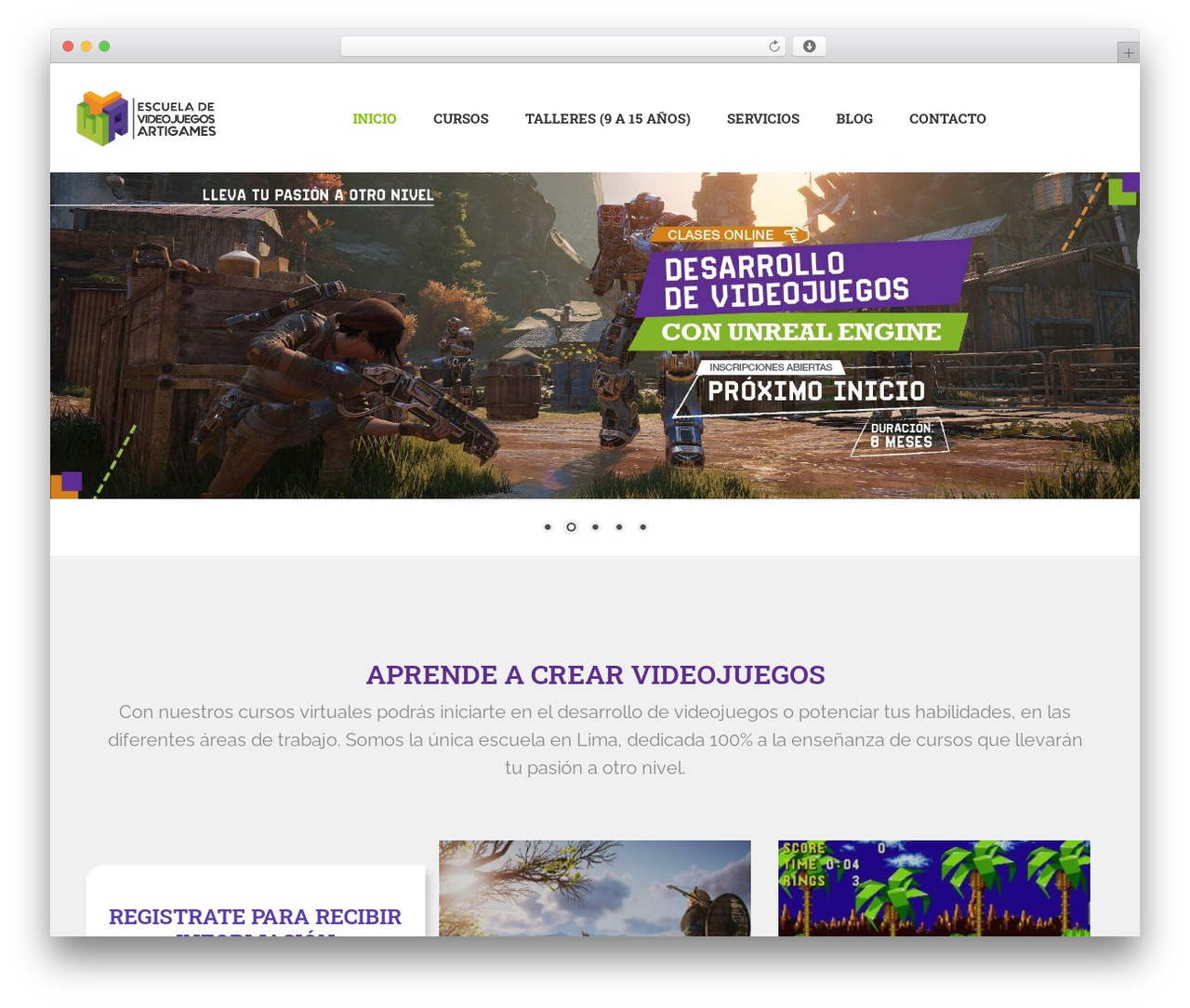 WordPress theme Educen - escuelavideojuegos.com WordPress theme Educen - escuelavideojuegos.com