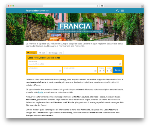 WordPress theme Guide - franciaturismo.net