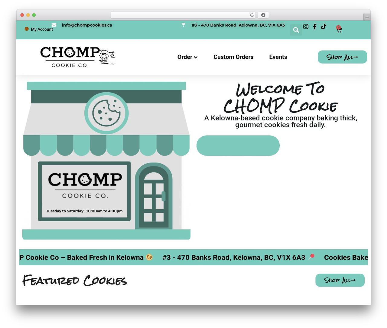WordPress theme Hello Elementor - chompcookies.ca