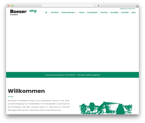 WordPress theme Optimum - boeser-frischfleisch.de