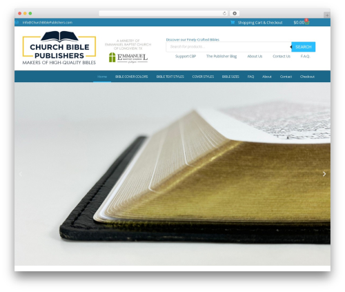 Woo badge designer WordPress plugin - churchbiblepublishers.com