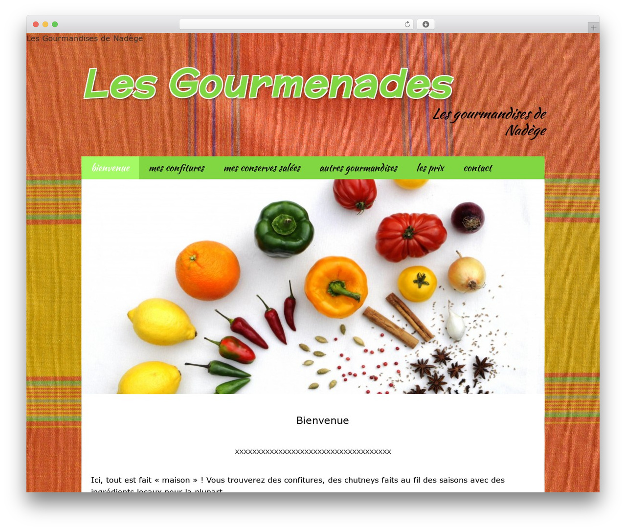 WP theme Chooko Pro - les-gourmenades.ch WP theme Chooko Pro - les-gourmenades.ch