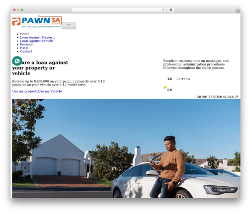 Best WordPress theme Etch Theme - pawnsaonline.co.za