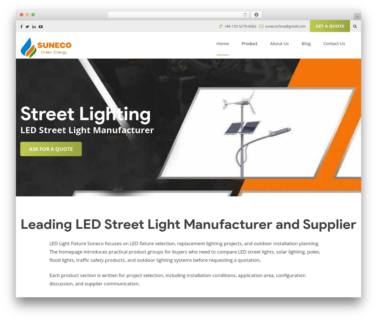 Custom Theme top WordPress theme - led-light-fixture.com