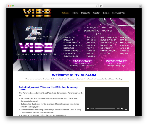 Divi theme WordPress - hv-vip.com