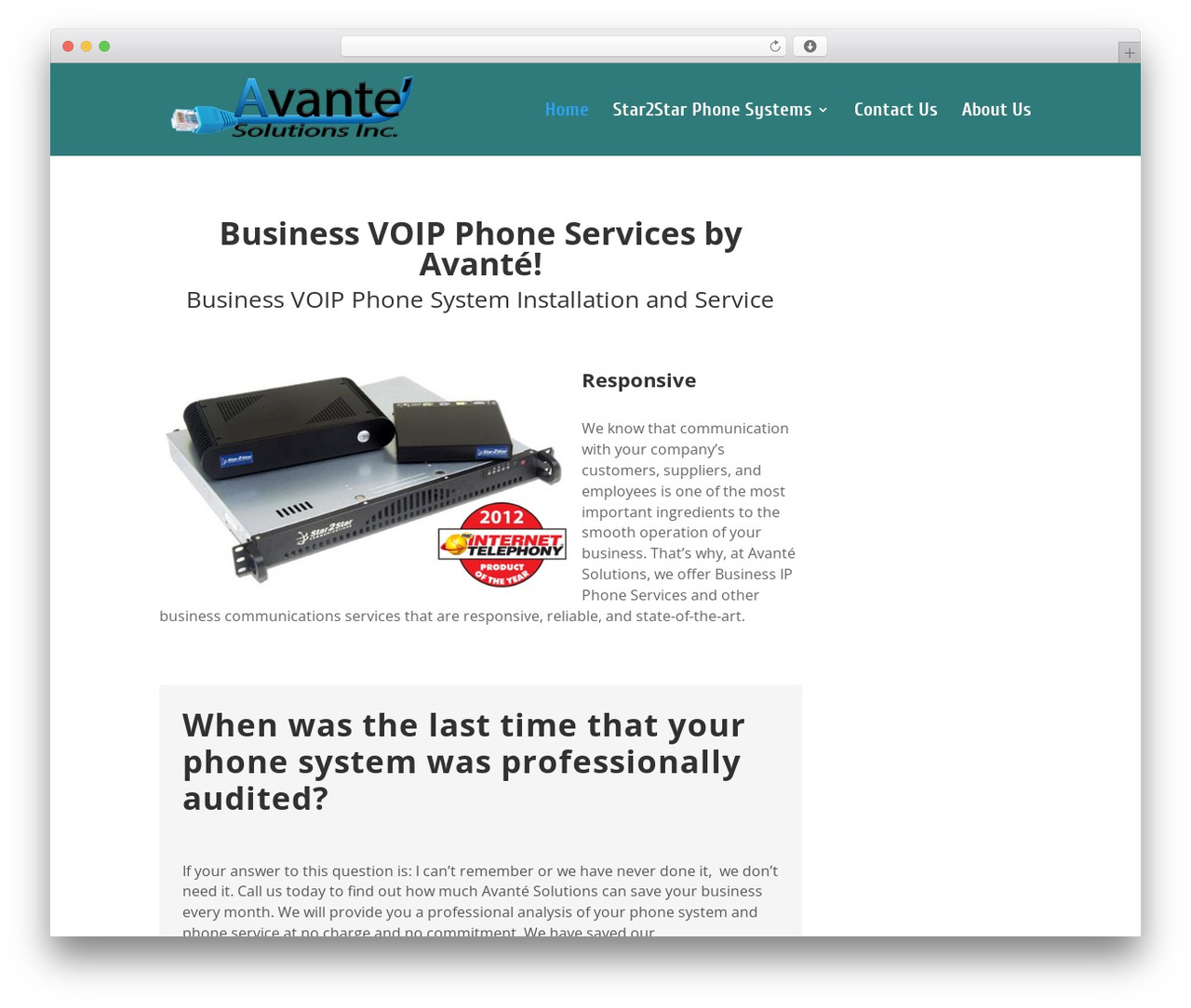 Divi WordPress theme - avantesolve.com