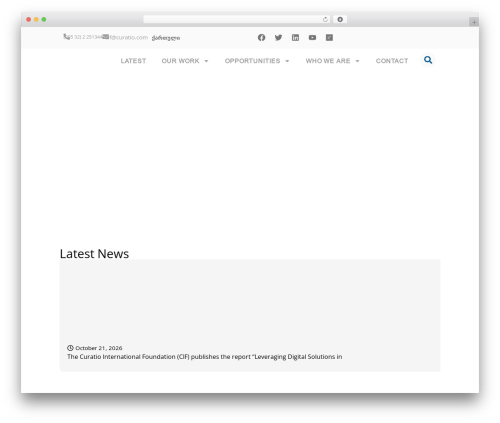 Embedpress pro WordPress plugin - curatiofoundation.org