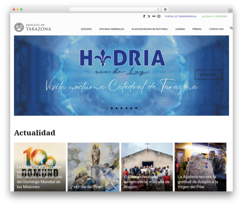 Arqam WordPress plugin - diocesistarazona.org