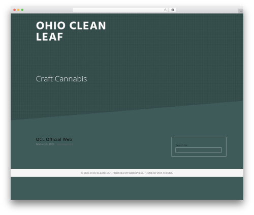 Theme WordPress Styled Lite - ohiocleanleaf.com