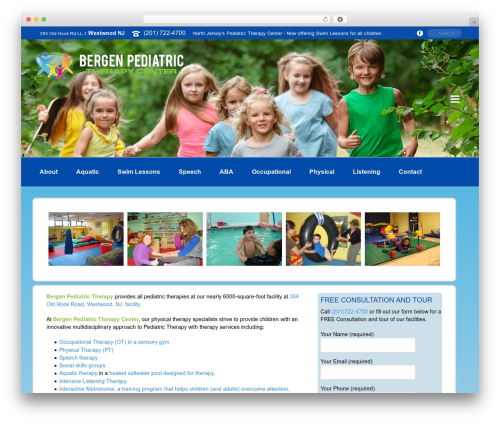 Theme WordPress Jupiter - bergenpediatrictherapy.com
