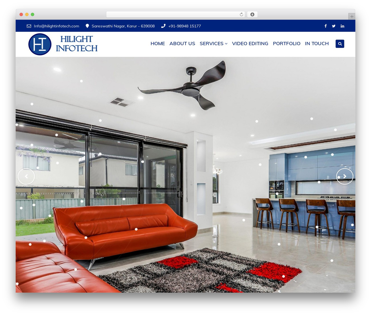 WordPress theme Techno - hilightinfotech.com
