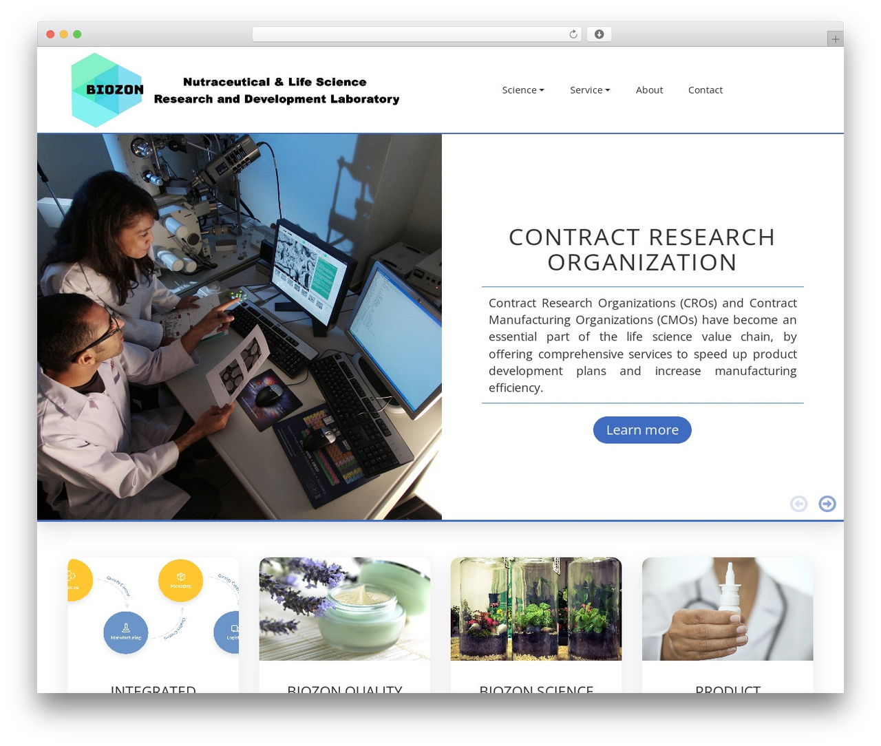 WordPress theme Biozon - biozon.net WordPress theme Biozon - biozon.net